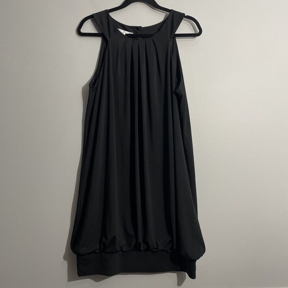 Maggy London Black Halter Dress Women’s Size 14 Sleeveless Cocktail Party